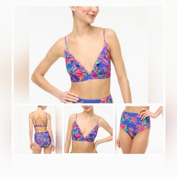 J. Crew - 2 Swimsuits - (1) Bikini & (1) Full Piece- NWT - Picture 3 of 14
